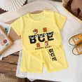 thumbnail image 4 of UAYOTSE Unisex Toddler Kids Adorable Sleepwear Set Short Sleeve T-Shirt Comfortable Shorts Pajamas Homewear Dailywear for Spring Summer Fashion,Sizes 4-5 Years, 4 of 4