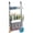 Black, variant on SolidPal No Drill Over The Door Organizer, Hanging Towel Rack with Storage Basket & 2 Hooks for Bathroom RV Camper