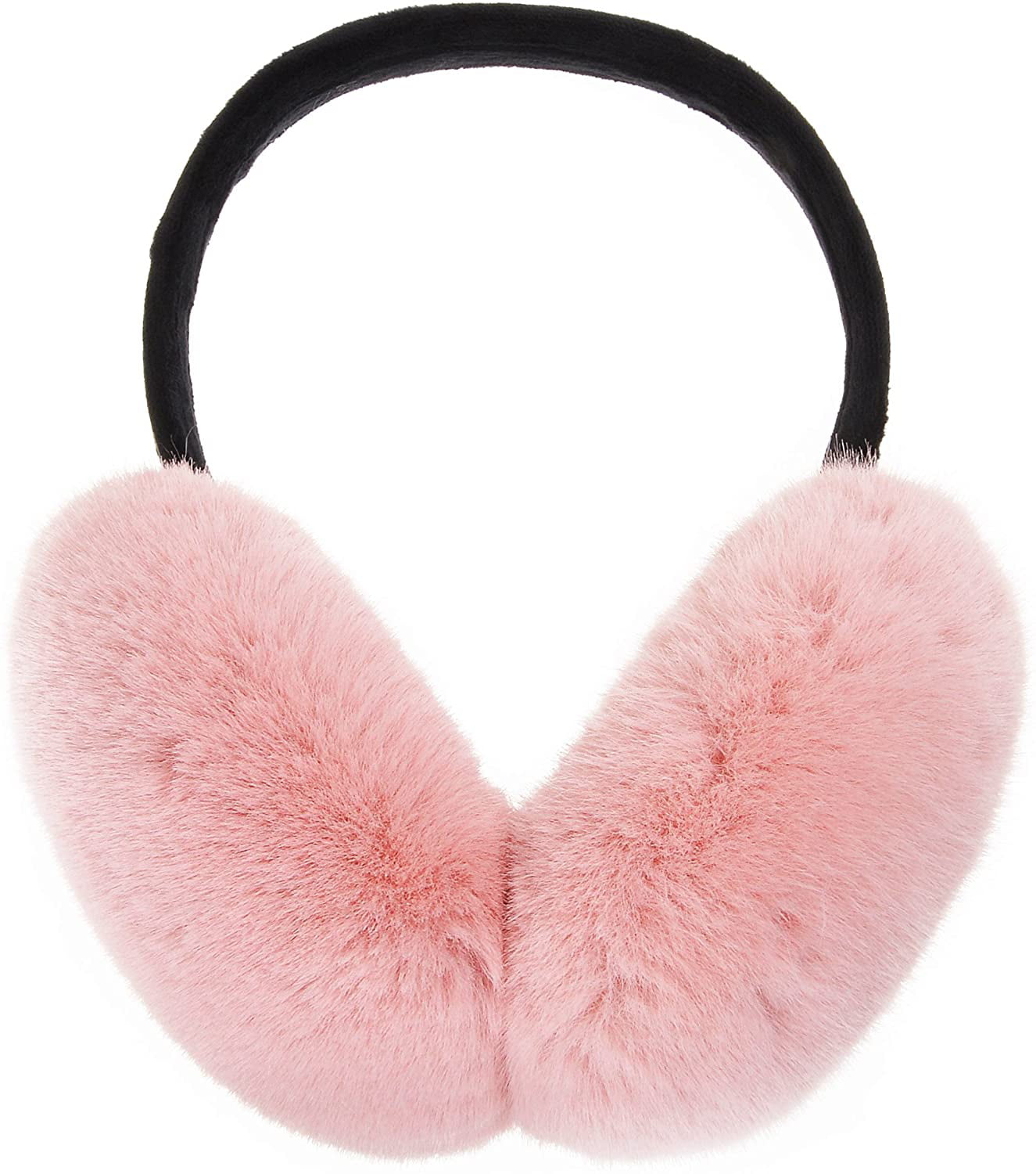 Earmuffs Ear Warmers For Women Winter Fur Foldable Ear Warmer 