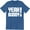 Blue, variant on YEAH Buddy Quote Airbrushed Funny Slogan Saying Mens Jersey City Tee Shirt