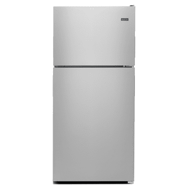 Maytag MRT118FFFZ 18 Cu. Ft. Stainless Steel Top Freezer Refrigerator in Fingerprint Resistant