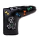thumbnail image 1 of Cubierta para La Cabeza Del Palo de Golf para La Cabeza de Protección Del Putter de La Hoja Del Mazo, PU Gruesa, Impermeable, Liviana, Accesorios de G Perro negro Soledad Cubierta de golf Putter Head, 1 of 8
