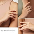 thumbnail image 4 of Three-ring Rotating Ring For Couple Creative Personalized Anxiety Relief Rings Women Geometric Jewelry, 4 of 10