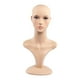 thumbnail image 4 of Busto de maniquí femenino, organizador de exhibición, sombrero y gorra con maquillaje para belleza. Estilo C, 4 of 8
