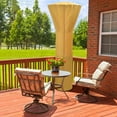 thumbnail image 4 of Patiojoy Patio Heater Cover Waterproof w/Zipper & Storage Bag Outdoor Propane Heater Cover for Bad Weather Beige, 4 of 10