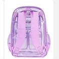 thumbnail image 5 of Gaexia Backpacks,Jelly Transparent Backpack for Students, Large Capacity Casual Daypack for School Commute Travel, Clear Backpack, 5 of 7