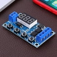 thumbnail image 4 of Interruptor Retardo Del Temporizador Ciclo Disparo Placa Circuito 12 24V Control Tubo Dual MOS, 4 of 8