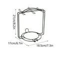 thumbnail image 3 of Mug Rack Stainless Steel Cup Plate Organizer Coffee Cup Holder Mug Drying Storage Rack,Countertop,Mug Plates Holder Stand Stainless Steel Coffee Cup Holders,Tea Cups Display Stand,Silver,6.7x7.3x8.2", 3 of 8