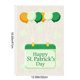 thumbnail image 3 of Bandera de jardín del Día de San Patricio | Diseño de trébol irlandés | Decoración reversible de poliéster para exteriores, patio, porche y cerca, 3 of 6