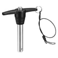 thumbnail image 1 of Unique Bargains 1Pack T Handle Locking Pins, Push-Button Quick Release Pin with Lanyard (16mm-70mm), 1 of 6