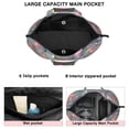 thumbnail image 3 of Schnauzer and Pioneer Flower Travel Tote Bags for Women Carry On,Large Weekender Bags for Women Travel,Multi Functional Duffle Bag for Work,Shopping,Sports, 3 of 5