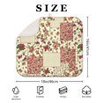 thumbnail image 4 of Pioneer Flower Floral Print Pattern Dish Drying Mat for Kitchen 1 Pack, Ultra Absorbent Microfiber Dishes Drainer Mats,16"x18", 4 of 6