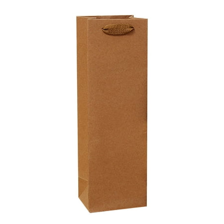 

Trayknick Wine Bags 10 Pcs Kraft Paper Wine Bags Solid Color Fall Prevention Packaging Bags