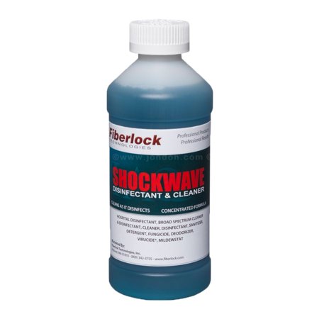 1Pc Fiberlock ShockWave Disinfectant & Cleaner, 10 oz