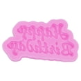 thumbnail image 1 of Molde de letras de feliz cumpleaños 3D Injueey Molde de Chocolate DIY, 1 of 6