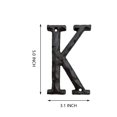 thumbnail image 4 of House Letter, 5 Inch High Cast Iron Home Address Letter, Perfect Matching the 5.5 Inch Cast Iron House Numbers (K), 4 of 4