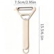thumbnail image 3 of 2-in-1 Multi-Function Household Peeler Triangular Fruit And Vegetable Peeler Personalized Beer Bottle Opener, 3 of 9