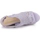 thumbnail image 4 of Sandalias de Cuña Allegra K de encaje con Tacón de Plataforma punta Abierta Flor Purpura 41, 4 of 6
