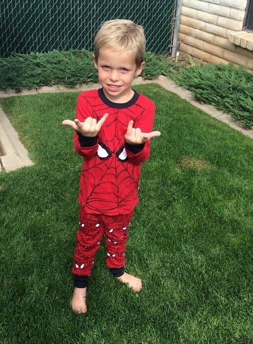 Kids Boys 2Pcs Pyjamas Set Long Sleeve Outfit Sleepwear Spiderman Batman Clothes 