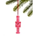 thumbnail image 1 of Holiday Lane Joyeux Plus Lumineux Ornements Roses Nutcracker, 1 of 3