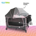 thumbnail image 2 of Corralito para bebé con toldo mosquitero, cuna, cambiador y caja musical Kool Baby  PP-02, 2 of 7