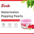 thumbnail image 2 of Fanale Popping Boba Pearls, 100% Fat Free, Bursting Boba, Vegan Popping Pearls for Bubble Tea, Shakes, Desserts and Smoothie, Watermelon Popping Boba, 1 Pound (Pack of 1), 2 of 9