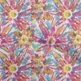thumbnail image 1 of oneOone Velvet Pink Fabric Abstract Quilting Supplies Print Sewing Fabric By The Yard 58 Inch Wide, 1 of 5