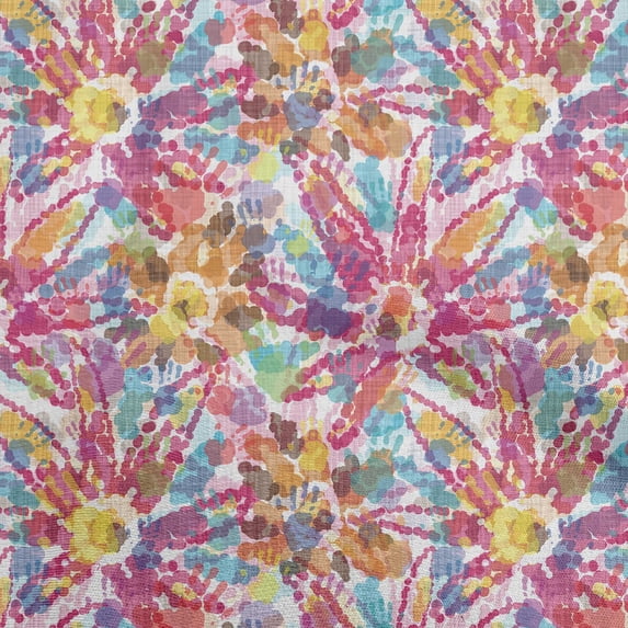 oneOone Velvet Pink Fabric Abstract Quilting Supplies Print Sewing Fabric By The Yard 58 Inch Wide