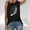 New3-Black, variant on PNTUTB Fashion Women Round Neck Basic Comfortable Tees Sleeveless Printed Casual Summer Loose Tank Tops