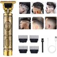 thumbnail image 1 of Hair Clippers for Men, Cordless Electric Hair Trimmer Rechargeable Beard Trimmer Shaver, Electric T Blade Trimmer Zero Gapped Edgers Clipper Hair Cut, 1 of 5