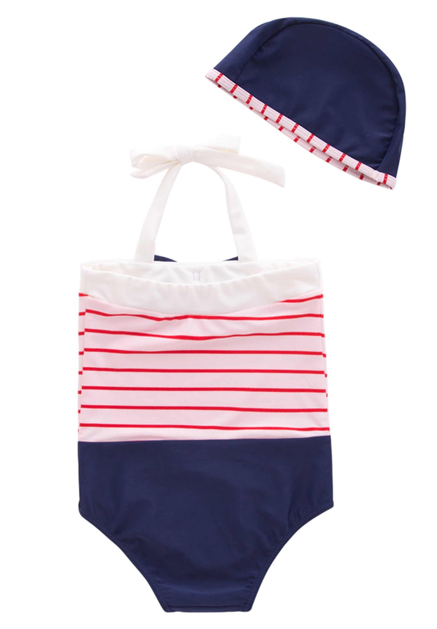 kids red bathing suit