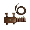 thumbnail image 4 of Segolike Belt Pouch Waist Bag Fanny Pack Medieval Belt Bag for Casual Cosplay brown, 4 of 8