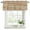 Brown, variant on 2 Pack Country Farmhouse Valances for Windows Bedroom Living Room Window Treatments, Vintage Brown Wooden Grain Rod Pocket Valance Drapes Short Kitchen Curtains Over Sink 54"x18"