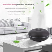 Air Humidifier for Baby绔婋槀olorful Ultrasonic Aroma Diffuser Wooden Color Humidifier Aromatherapy Air Humidifier for Baby For Office Bedroom Room Yoga