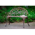 thumbnail image 2 of Banc de Jardin en Métal BRONZE pour Roses, 2 of 4