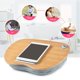 thumbnail image 4 of Multifunctional Laptop Desk, Writing and Learning Table, Overbed Table, Outdoor Desk, Gray, 4 of 4