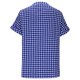 thumbnail image 4 of Camisas de Manga Larga para Mujeres Cuello en V de Ajuste Suelto Botón de Manga Corta Lino Túnica Blusa Cuadrado, 4 of 8