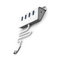 thumbnail image 4 of Soporte para Teléfono con Concentrador 4 en 1, Divisor de Cable USB C, Adaptador Extensible USB 2.0, Base de Carga, Adaptador Tipo C, 4 of 5