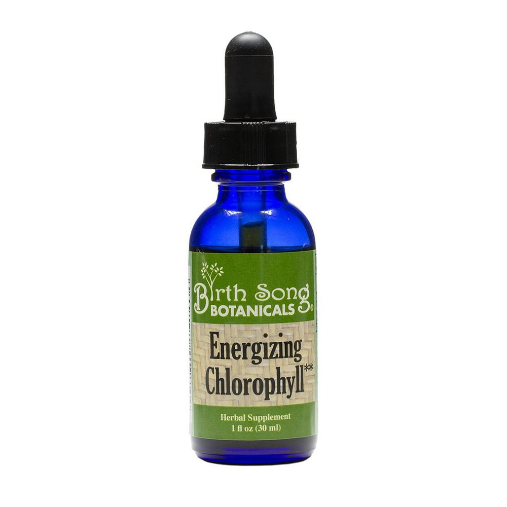 Birth Song Botanicals Energizing Chlorophyll Drops, for Energy Boost