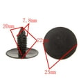 thumbnail image 3 of 20pcs 25mm Auto Fastener Rivet Push Clip Retainer For, 3 of 7