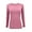 Rose, variant on ACTIVE UNIFORMS Women's Under Scrub Tee Crew Neck Long Sleeve T-Shirt (Black, XX-Small)
