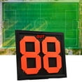 thumbnail image 4 of koolsoo Portable Football Soccer Manual Substitution Board Card Manually Fliping Numbers, 4 of 9