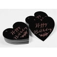 thumbnail image 4 of Inkdotpot Happy Birthday Bottle Tag Real Rose Gold Foil Favor Hang Tags Pack Of 50, 4 of 8