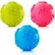 thumbnail image 1 of Pelotas de juguete para perros, pelotas de juguete con sonido, pelota de masticar de juguete para perros, pelota de limpieza de dientes molares para cachorros, para perros pequeños y medianos TUNC Sencillez, 1 of 5