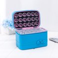thumbnail image 4 of Boîte de Rangement pour Diamants avec 54 Bouteilles Motif Nœud Papillon Rangement Portable, 4 of 8