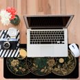 thumbnail image 6 of Large Extended Mouse Pad 35.4 x 15.7 Inch, Black Celestial Gaming Desk Mat with Non-Slip Rubber Base, Stitched Edges, 6 of 7