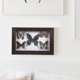 thumbnail image 4 of Marco de fotos de madera con mariposa decorativa para pared, 4 of 8