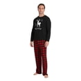 thumbnail image 2 of Christmas Mens Pajama Shirt and Pants Sleep Set Adult, 2 of 5