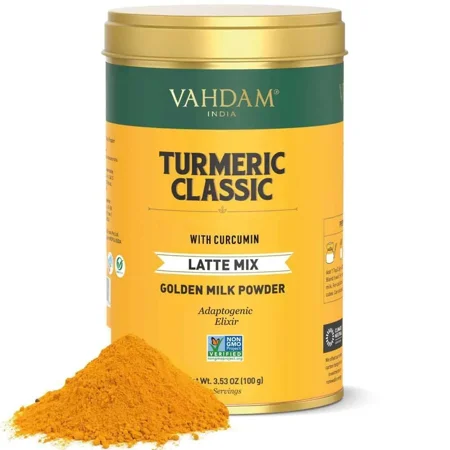 Vahdam Turmeric Classic Latte Mix Golden Milk Powder 100gm