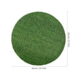 thumbnail image 2 of OUNONA Artificial Grass Mat Green Plastic for Decor Easy Installation and Maintenance, 2 of 7